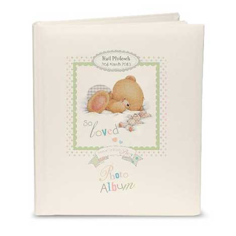 Personalised Forever Friends Baby Photo Album